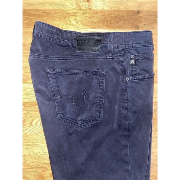 Adriano Goldschmied AG Men The Graduate Tailored Leg Ink Black 38x32 Straight - Picture 9 of 11